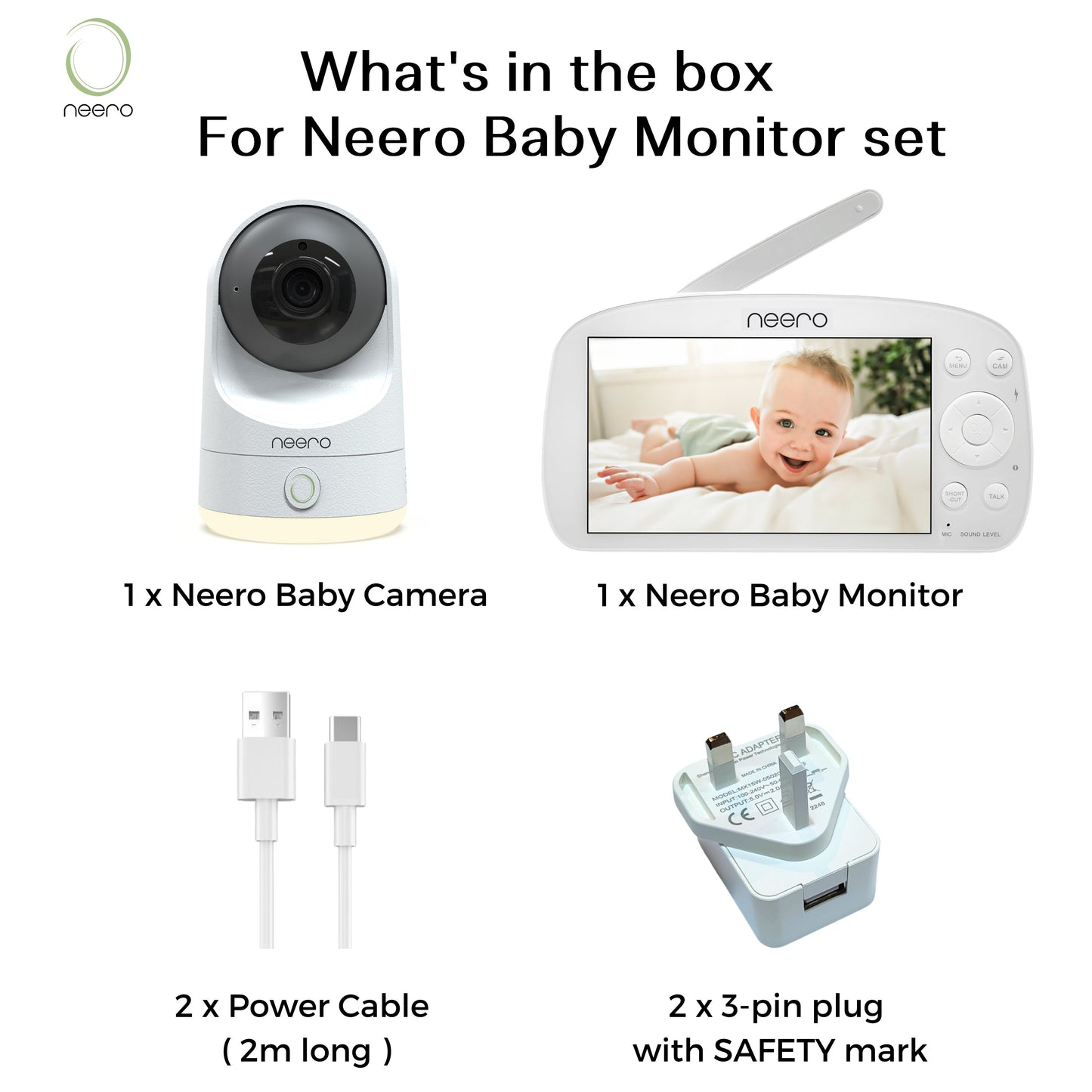 Neero Baby Monitor (Local Warranty)