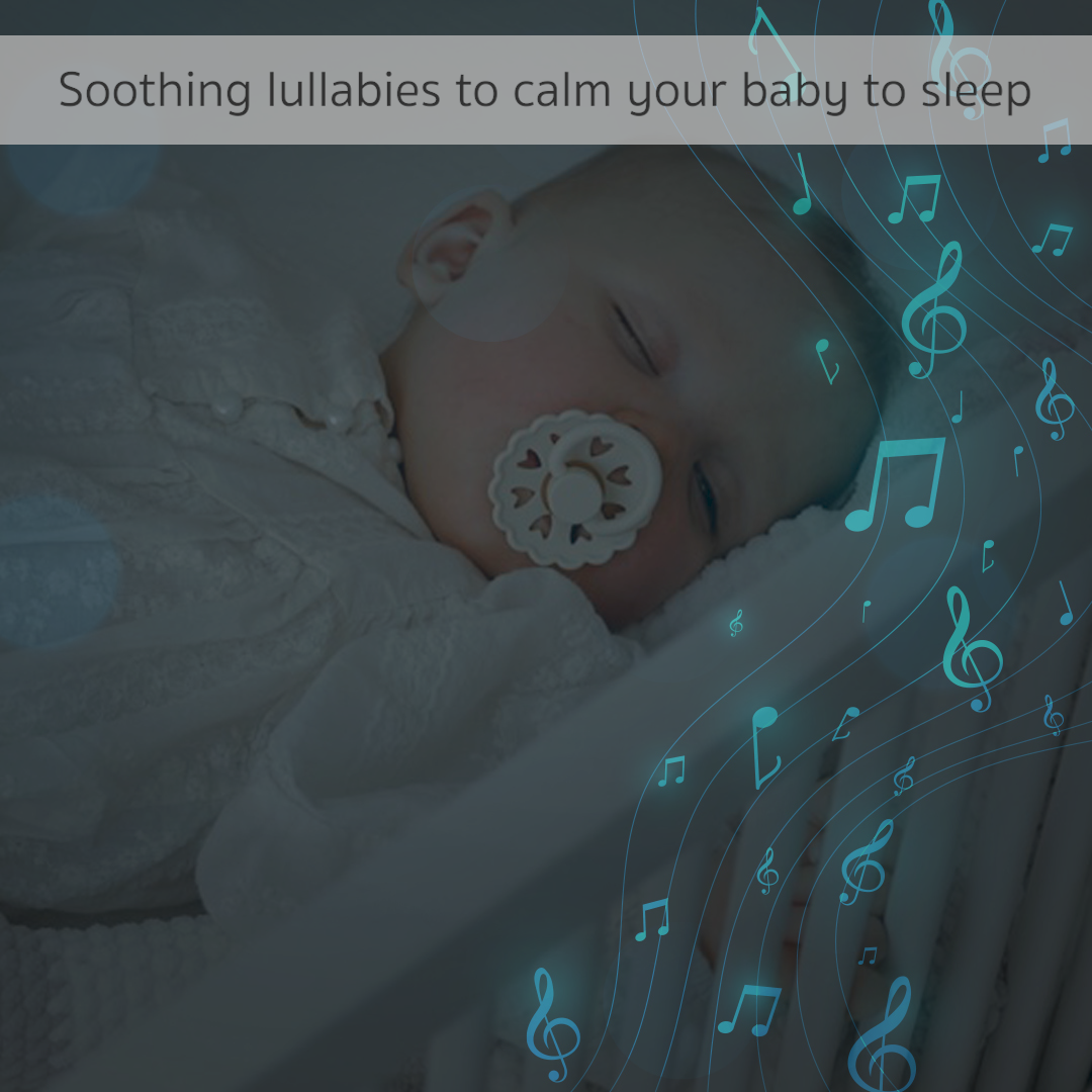 Soothing lullabies to calm your baby to sleep. Neero offers five soothing lullabies carefully selected to help create a calm sleeping environment that gently puts your baby to sleep. Whether your baby is a fussy sleeper or simply needs a bit of extra help to sleep soundly, we help create a serene atmosphere that encourages healthy sleeping habits.